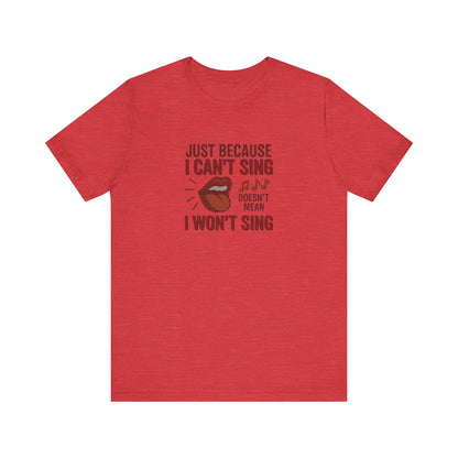 Sing Like Nobody’s Listening — Retro Tee (Light)