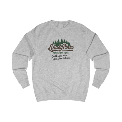 Shady Pines (Death Visits More Often Than Children) — Retro Sweatshirt (Light)