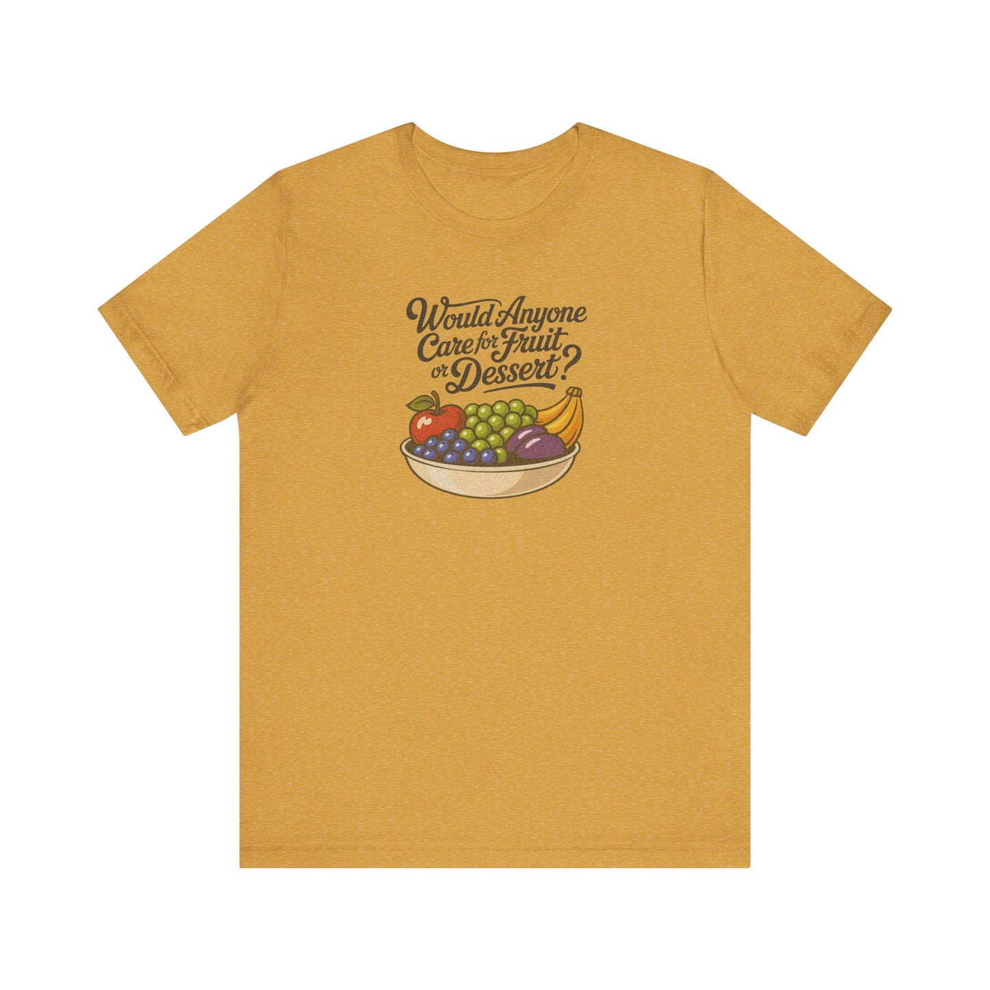 Would Anyone Care for Fruit or Dessert? — Clue Retro Tee (Light)