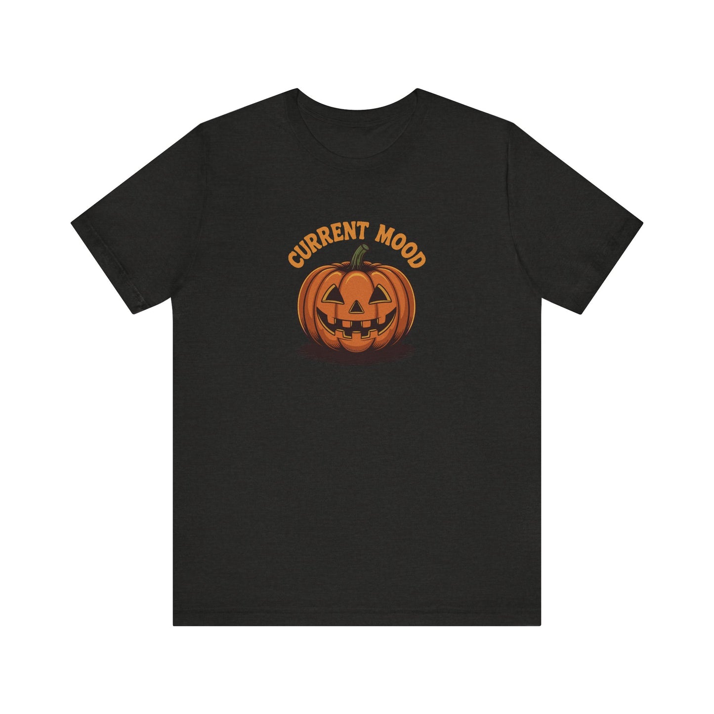 Current Mood (Vintage Jack) — Retro Halloween Tee (Dark)