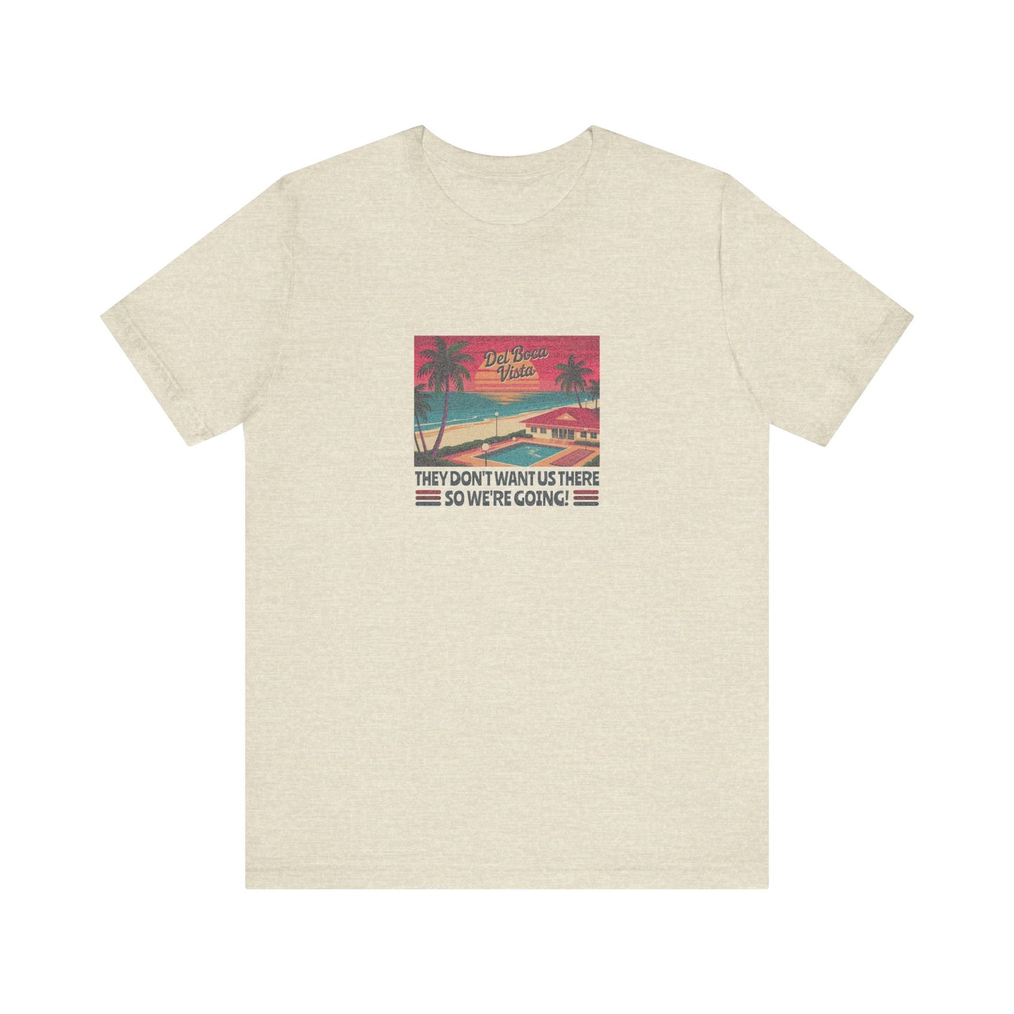 Del Boca Vista (We’re Going!) — Seinfeld Retro Tee (Light)
