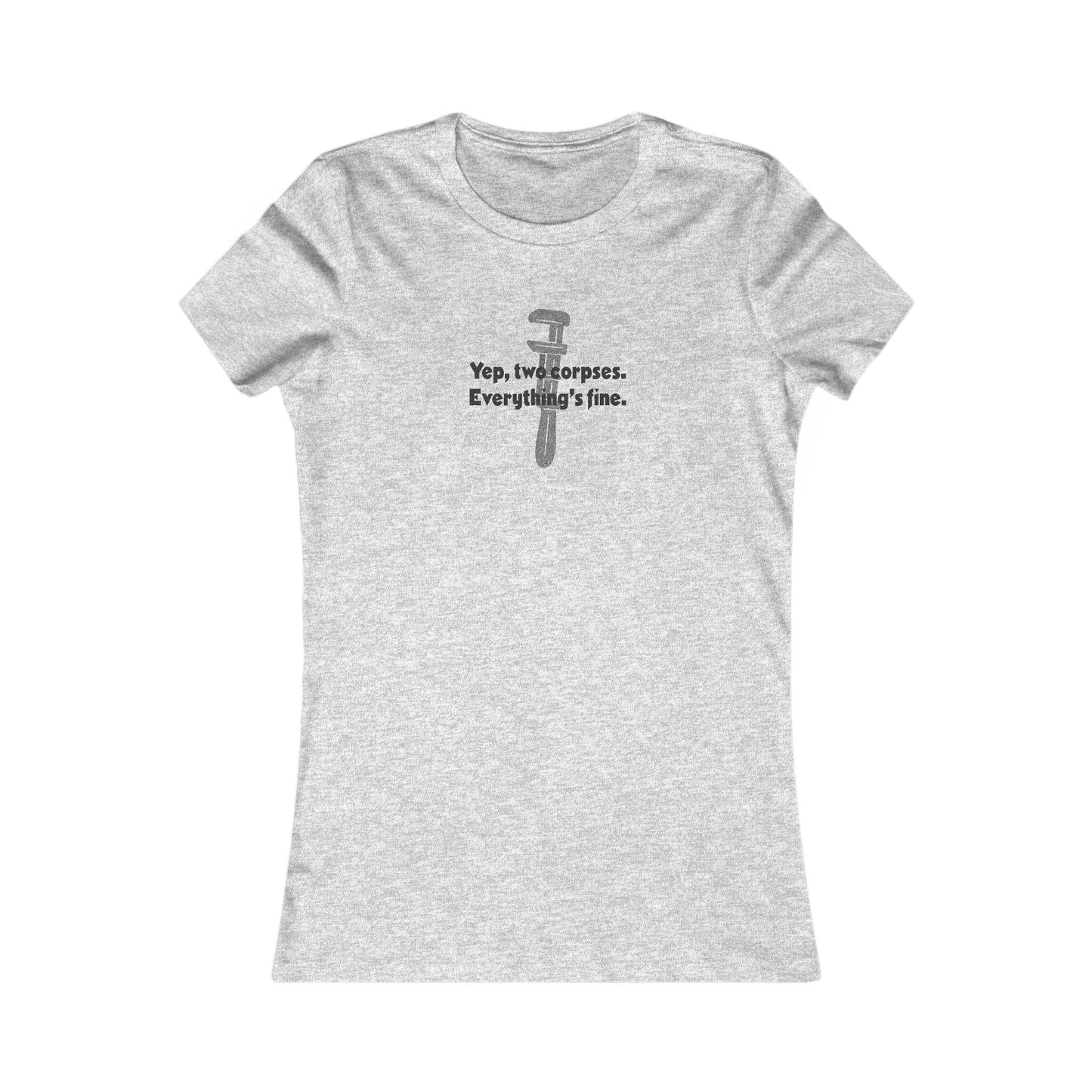 Yep, Two Corpses. Everything’s Fine — Clue Retro Women's Tee (Light)