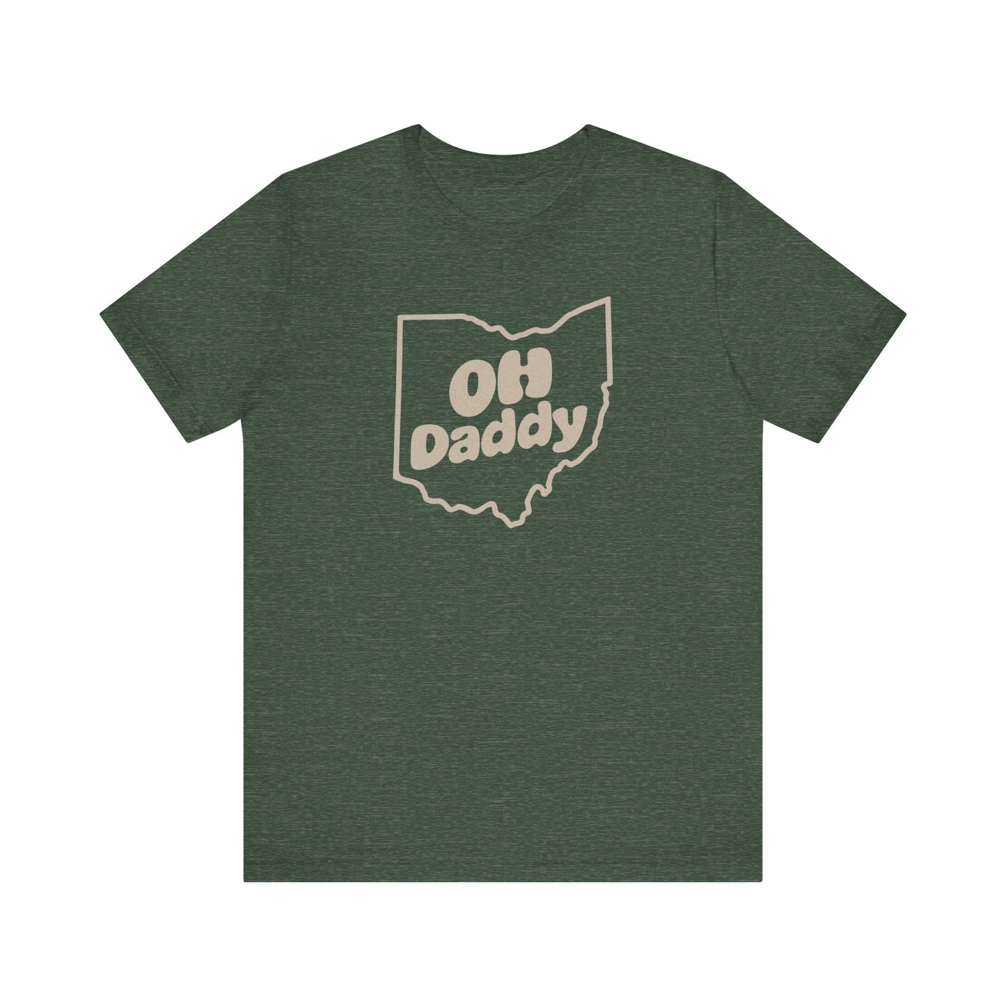 OH Daddy Shirt — Funny Ohio Dad Gift, Retro Pun Tee