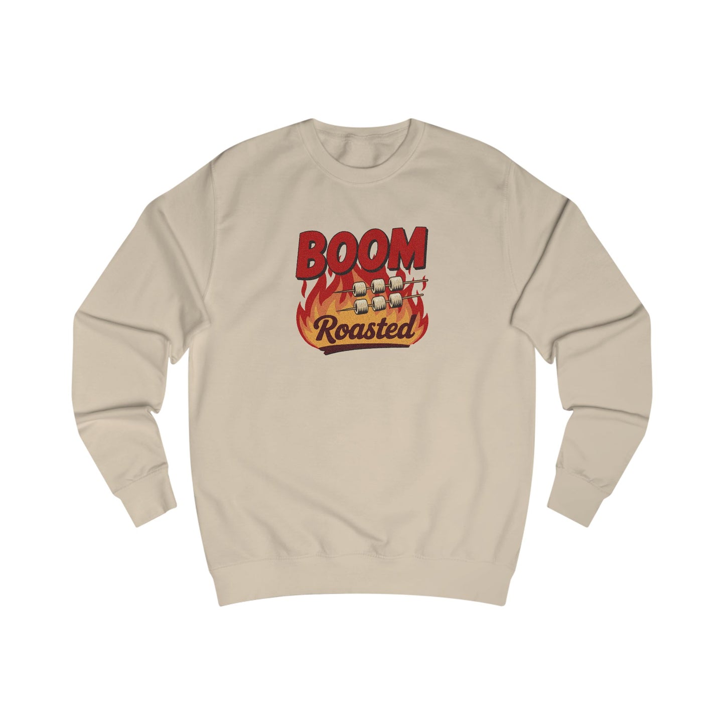 Boom, Roasted — Michael Scott Retro Sweatshirt (Light)