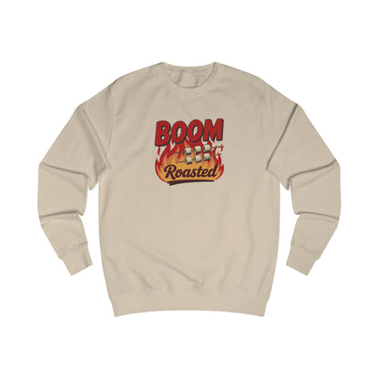 Boom, Roasted — Michael Scott Retro Sweatshirt (Light)