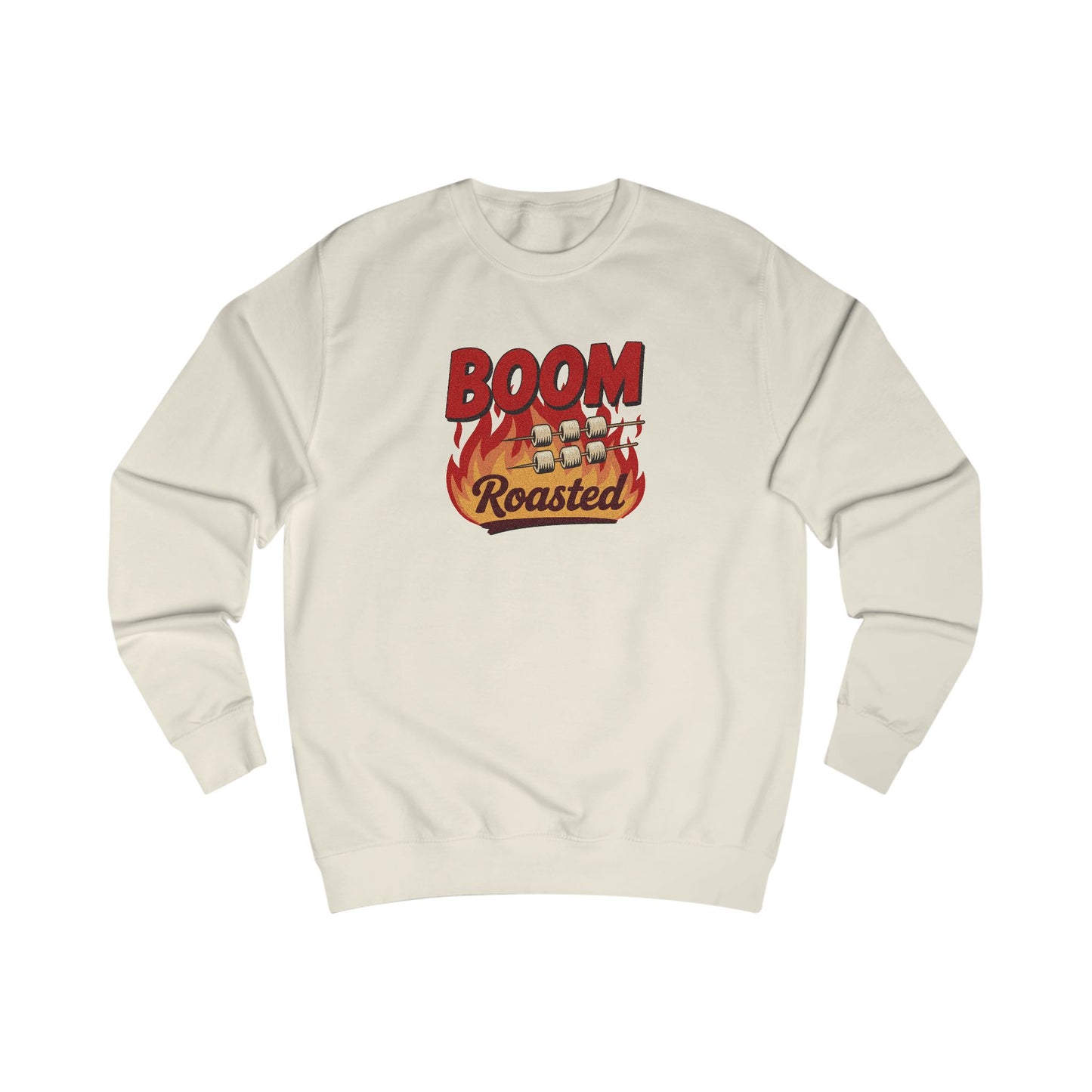 Boom, Roasted — Michael Scott Retro Sweatshirt (Light)