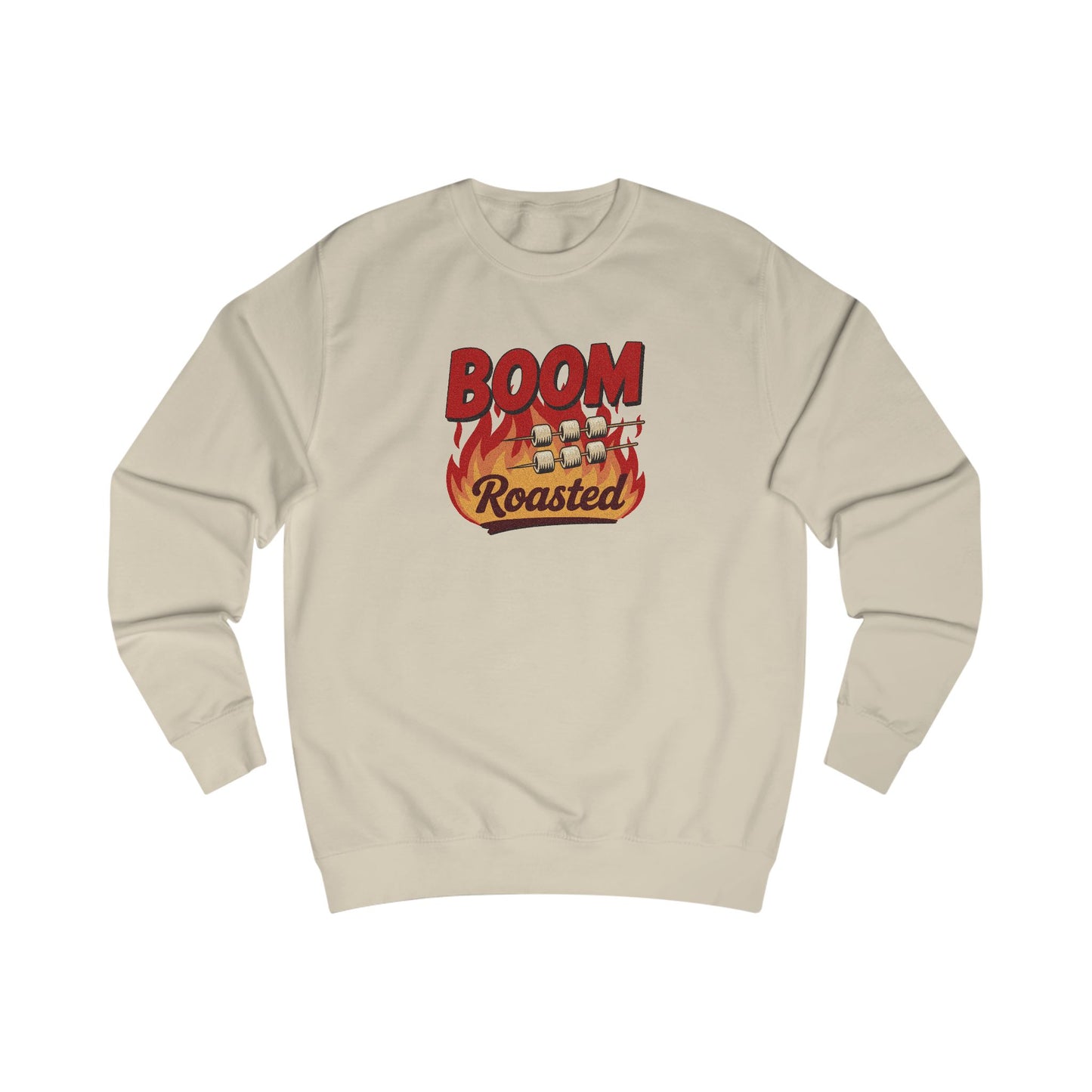 Boom, Roasted — Michael Scott Retro Sweatshirt (Light)
