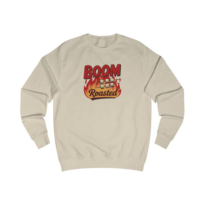 Boom, Roasted — Michael Scott Retro Sweatshirt (Light)