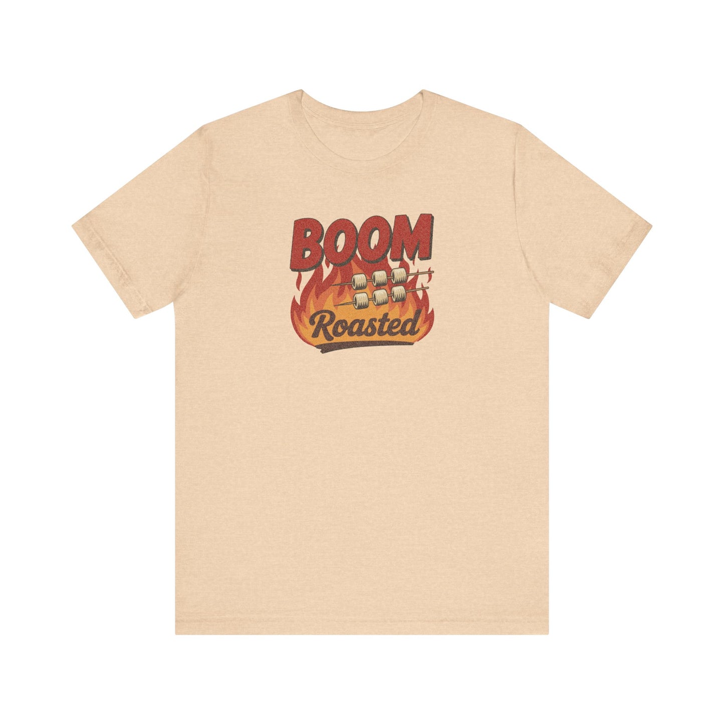 Boom, Roasted — Michael Scott Retro Tee (Light)