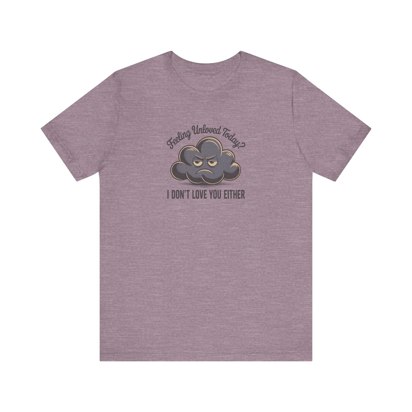 Feeling Unloved Today? I Don't Love You Either — Moody Cloud Retro Tee (Light)