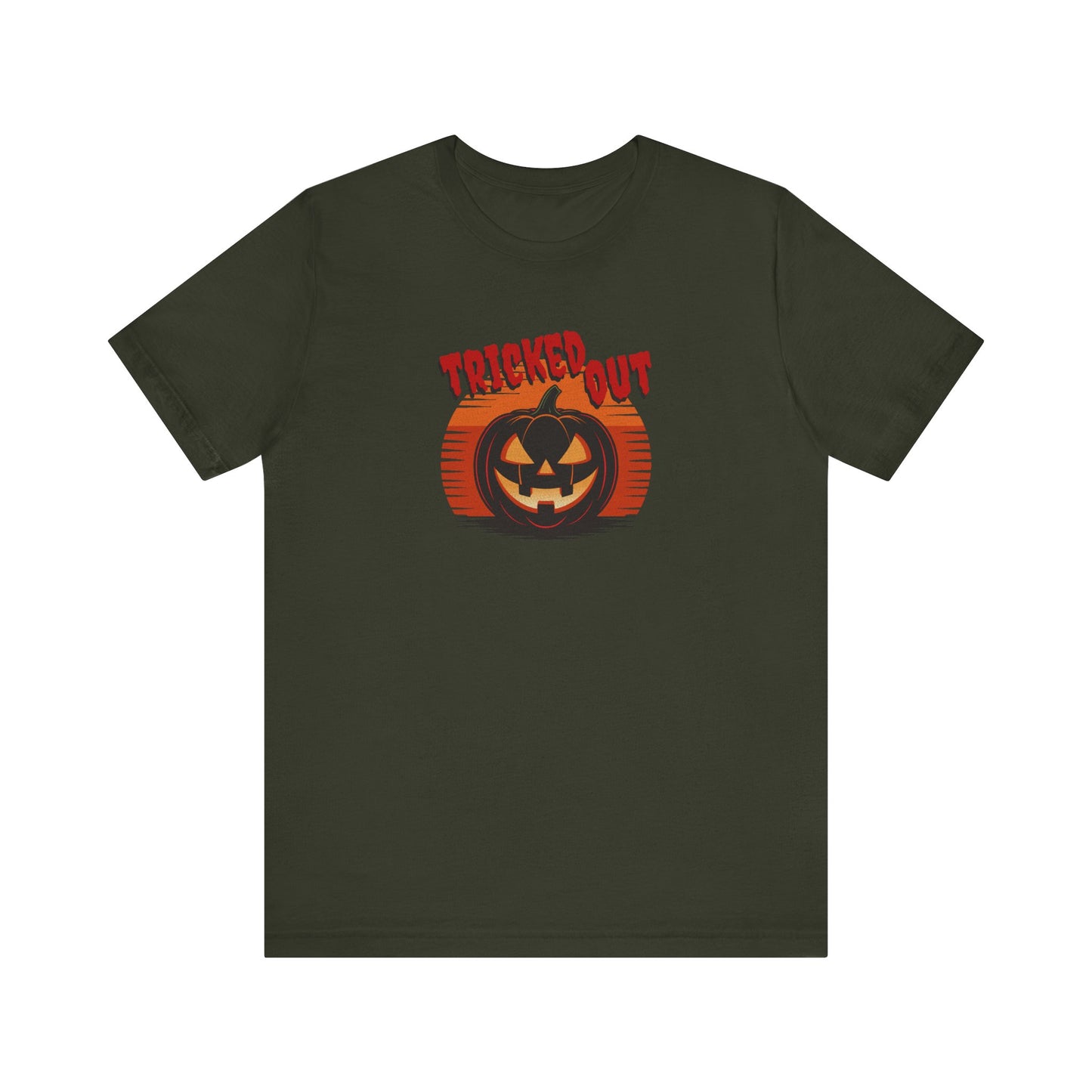 Tricked Out — Vintage Jack-O’-Lantern Tee (Dark)