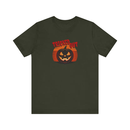 Tricked Out — Vintage Jack-O’-Lantern Tee (Dark)