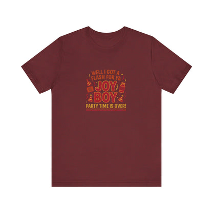 Joy Boy — Seinfeld Library Investigator Retro Tee (Dark)