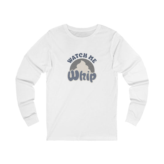 Watch Me Whip — Retro Thanksgiving Long Sleeve (Light)