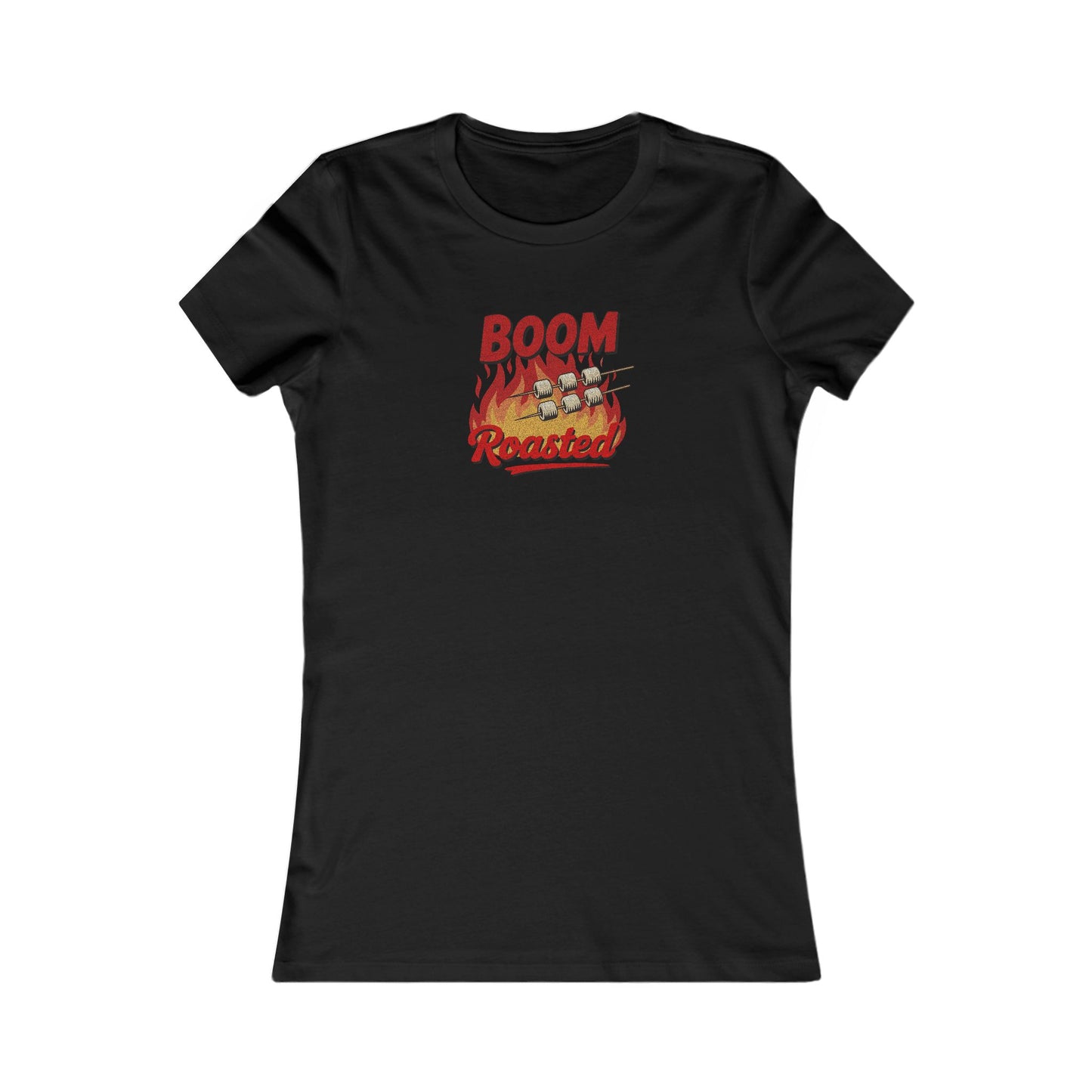 Boom, Roasted — Michael Scott Women's Tee (Dark)