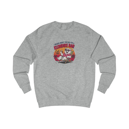 What You Did for a Klondike Bar — Retro Sweatshirt (Light)