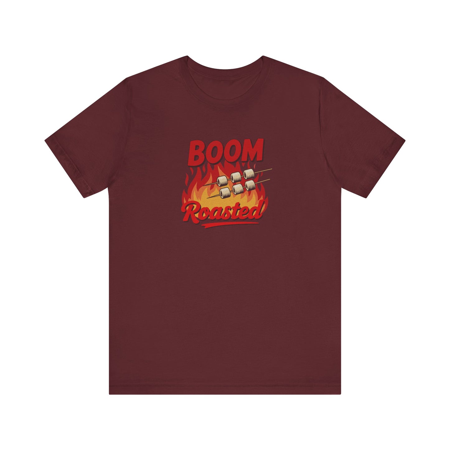Boom, Roasted — Michael Scott Retro Tee (Dark)
