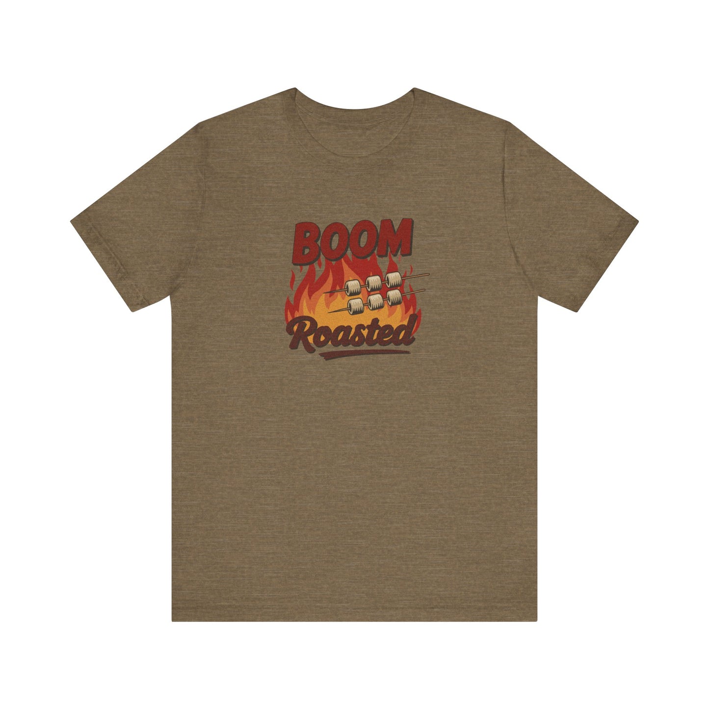 Boom, Roasted — Michael Scott Retro Tee (Light)