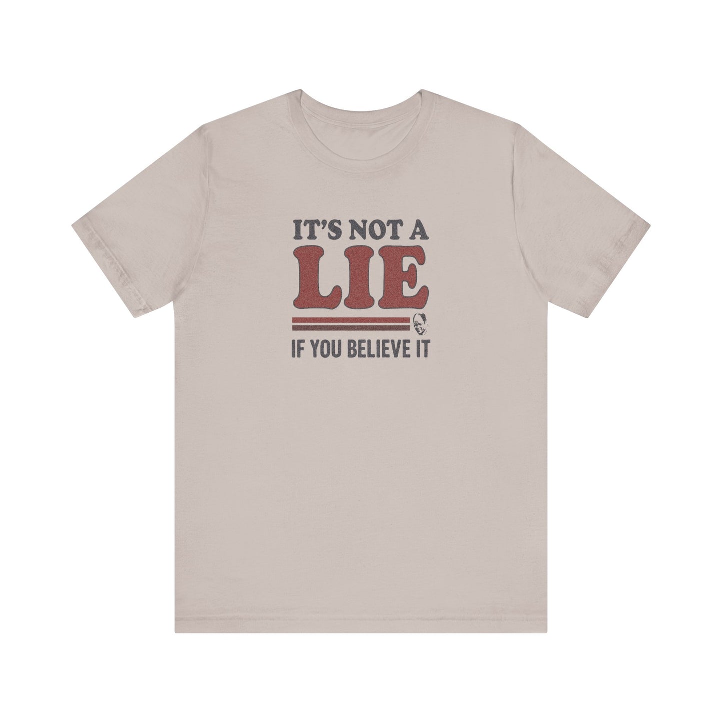 It’s Not a Lie, If You Believe It — George Costanza Retro Tee (Light)