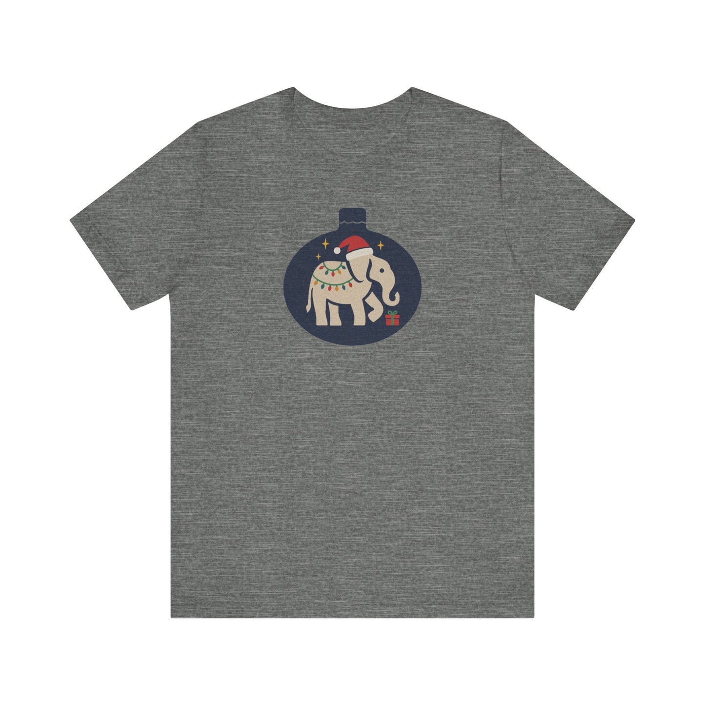 White Elephant Season — Retro Christmas Graphic Tee (Light)