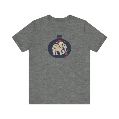 White Elephant Season — Retro Christmas Graphic Tee (Light)