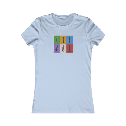 Six Ways Into the Evidence Locker — Clue Retro Women's Tee (Light)