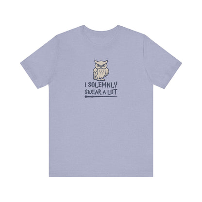 I Solemnly Swear a Lot — Harry Potter Retro Tee (Light)