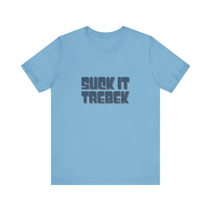 Suck It Trebek — SNL Celebrity Jeopardy Sketch Retro Tee (Light)
