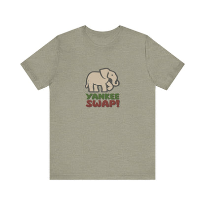 Yankee Swap! Christmas Party — Michael Scott Retro Tee (Light)