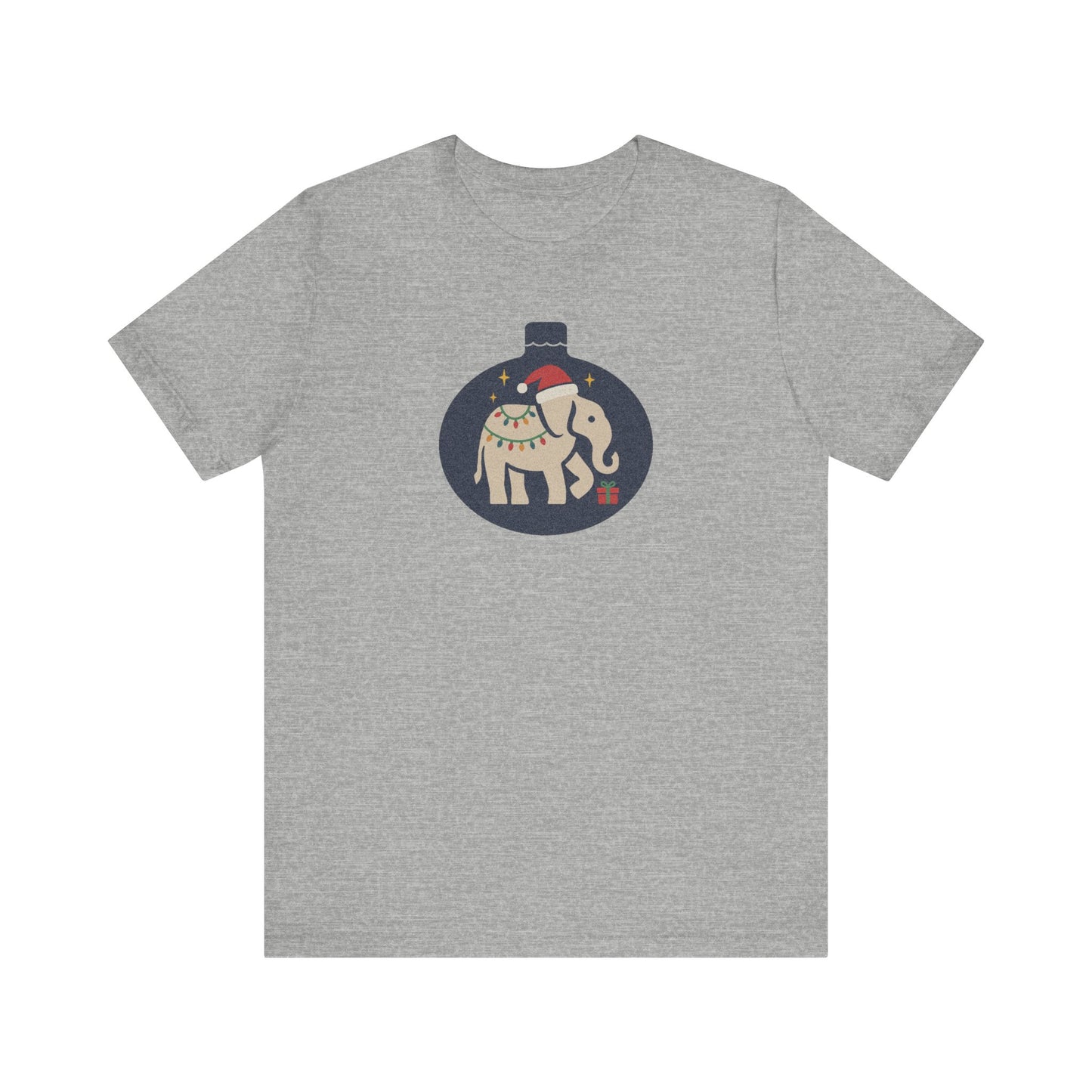 White Elephant Season — Retro Christmas Graphic Tee (Light)