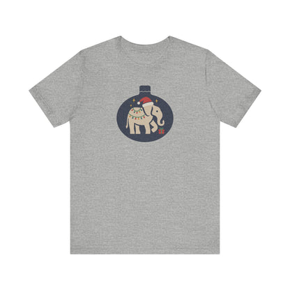 White Elephant Season — Retro Christmas Graphic Tee (Light)