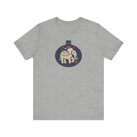 White Elephant Season — Retro Christmas Graphic Tee (Light)