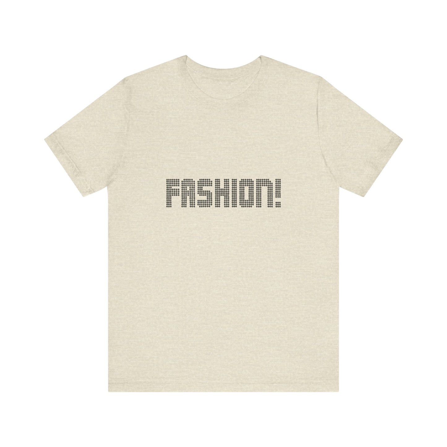FASHION! — Psych Faux Rhinestones Retro Tee (Light)