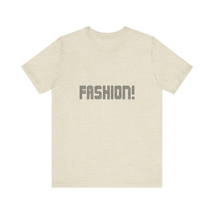 FASHION! — Psych Faux Rhinestones Retro Tee (Light)