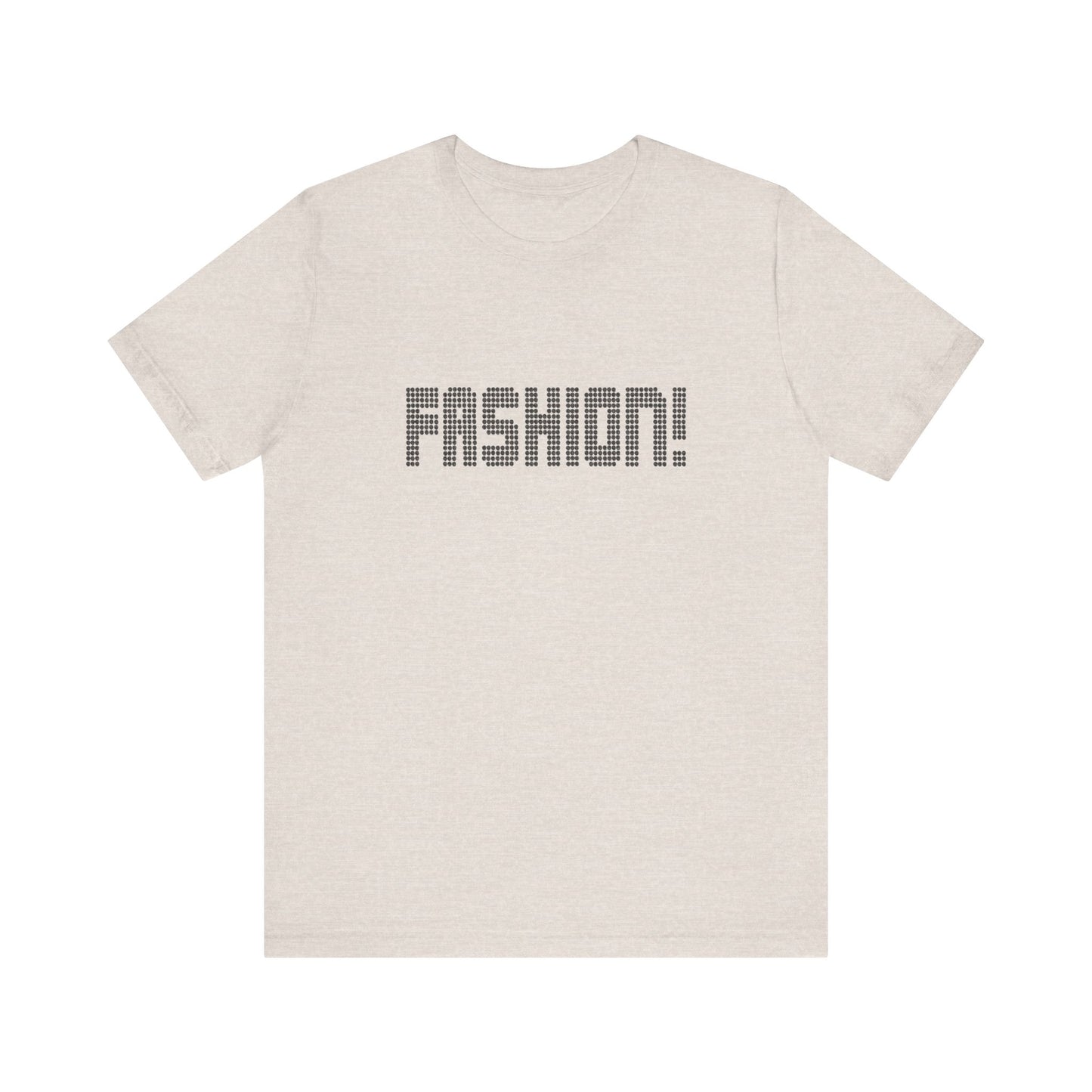 FASHION! — Psych Faux Rhinestones Retro Tee (Light)