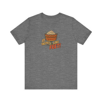 It Tastes Like Feet! — Thanksgiving Trifle Retro Tee (Light)
