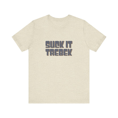 Suck It Trebek — SNL Celebrity Jeopardy Sketch Retro Tee (Light)