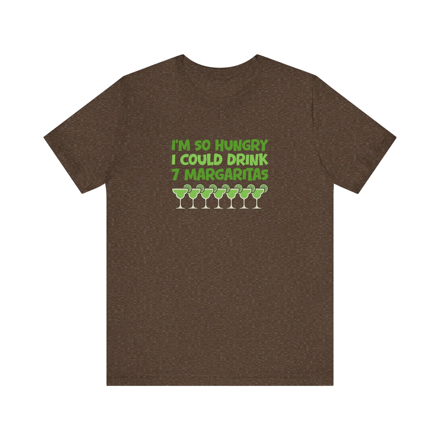 I’m So Hungry I Could Drink 7 Margaritas – Retro Tee (Dark)