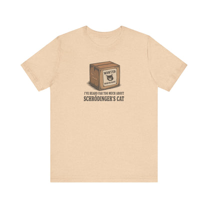 Schrödinger’s Cat — Big Bang Theory Retro Tee (Light)