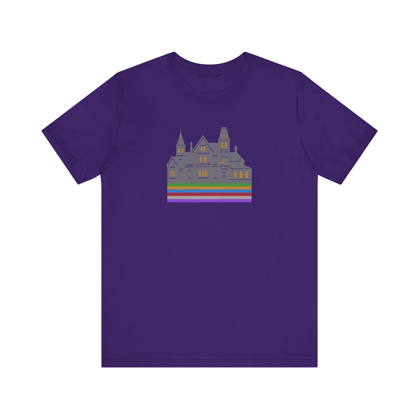 Welcome to Hill House (Off Route 41) — Clue Retro Tee (Dark)