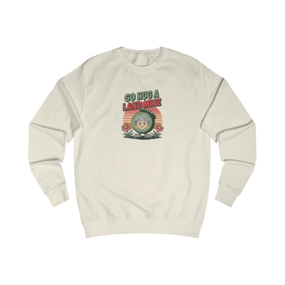 Go Hug a Land Mine — Dorothy Zbornak Retro Sweatshirt (Light)