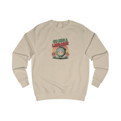 Go Hug a Land Mine — Dorothy Zbornak Retro Sweatshirt (Light)