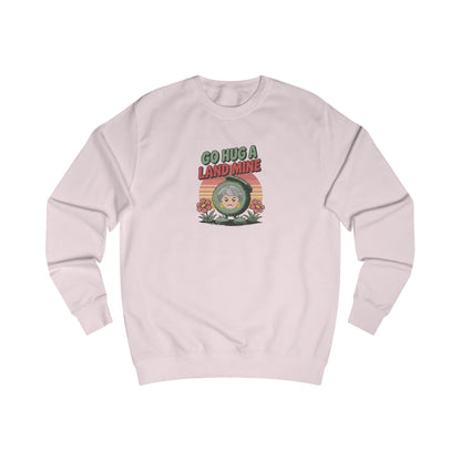 Go Hug a Land Mine — Dorothy Zbornak Retro Sweatshirt (Light)