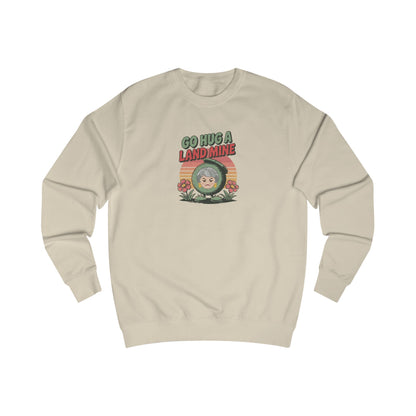 Go Hug a Land Mine — Dorothy Zbornak Retro Sweatshirt (Light)