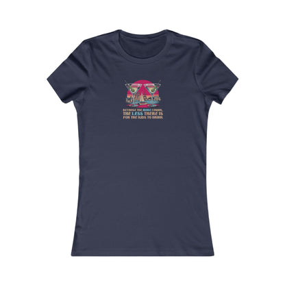 Open Bar (for the Kids) — Friends Retro Women's Tee (Dark)