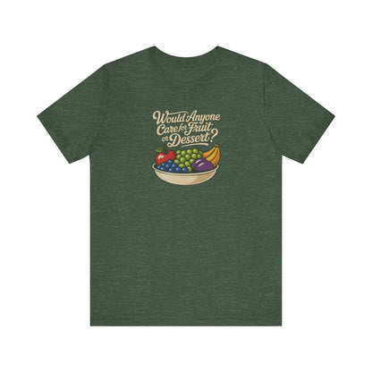 Would Anyone Care for Fruit or Dessert? — Clue Retro Tee (Dark)