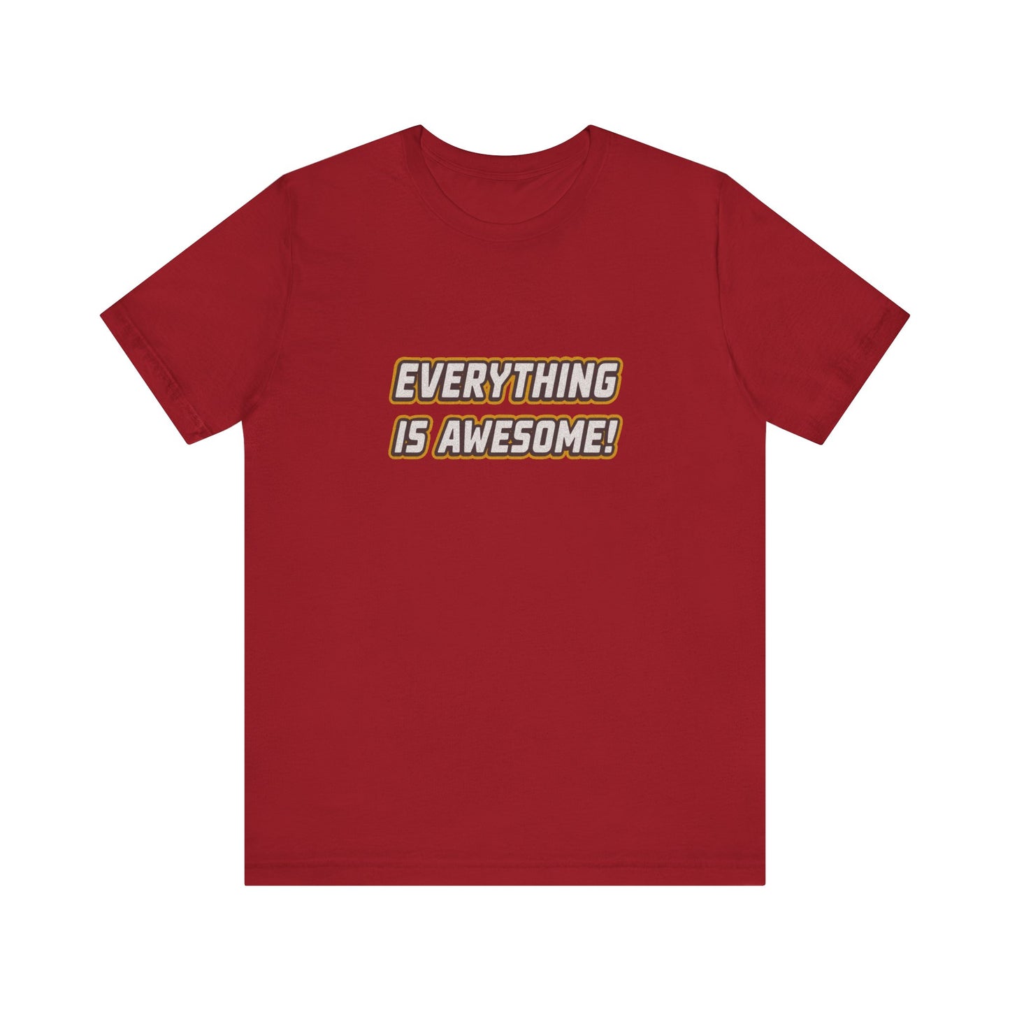 Everything is Awesome! — The LEGO Movie-Inspired Retro Tee (Dark)