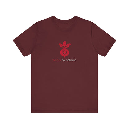 Beets by Schrute Parody Brand — The Office Retro Tee (Dark)
