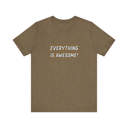 Everything is Awesome! — The LEGO Movie-Inspired Retro Tee (Light)