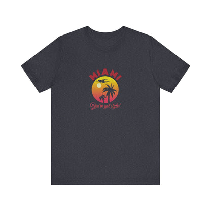 Miami, You've Got Style! — Golden Girls Retro Tee (Dark)